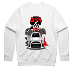 Godzilla x GT-R – JDM Monster Power T-Shirt