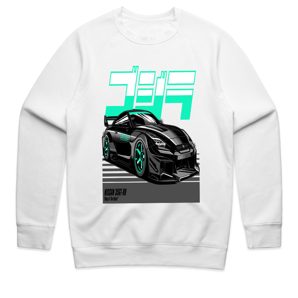 Godzilla R35-RR – King of the Beast JDM T-Shirt