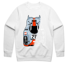 Vintage Le Mans Racer – Gulf 917 Racing Heritage T-Shirt