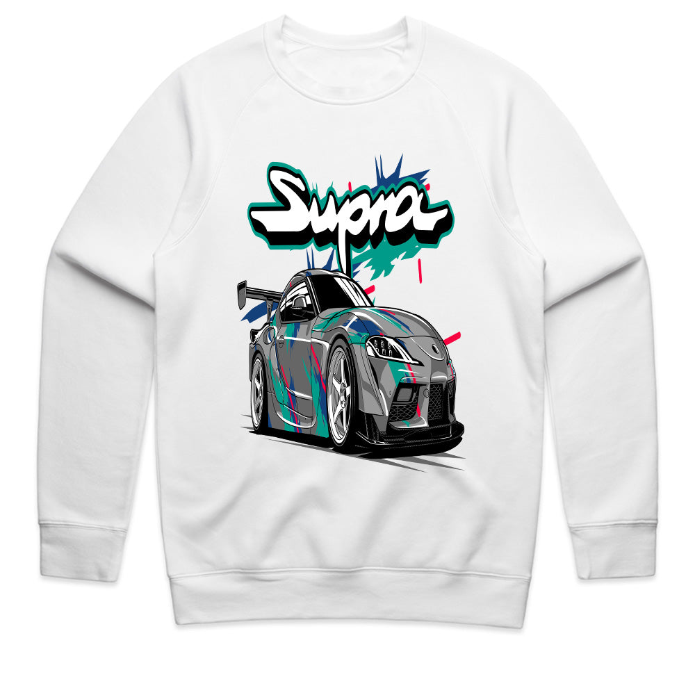 Toyota Supra A90 Neon Drift T-Shirt – JDM Legend Street Style Tee