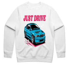 Just Drive BMW E46 T-Shirt – Legend Never Die Drift Edition Tee