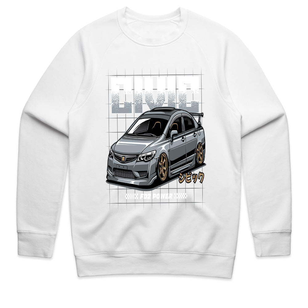 Civic FD2 Power T-Shirt – JDM Street Performance King Tee