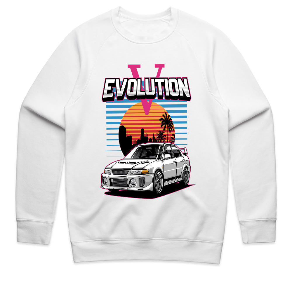 Evolution V JDM Retro Sunset T-Shirt