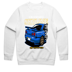 Skyline Godzilla R34 T-Shirt – True Japanese Legend Streetwear