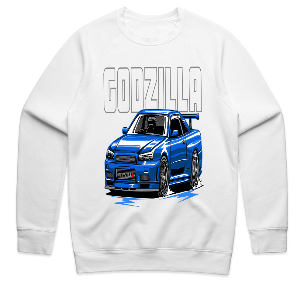Godzilla Skyline R34 JDM Legend T-Shirt – Iconic Street Racer Style