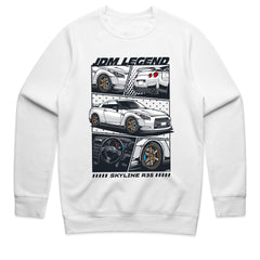 JDM Legend Skyline R35 T-Shirt – Godzilla Performance Edition