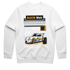 Rauh-Welt Begriff Porsche 911 T-Shirt – Vintage Apple Racing Edition