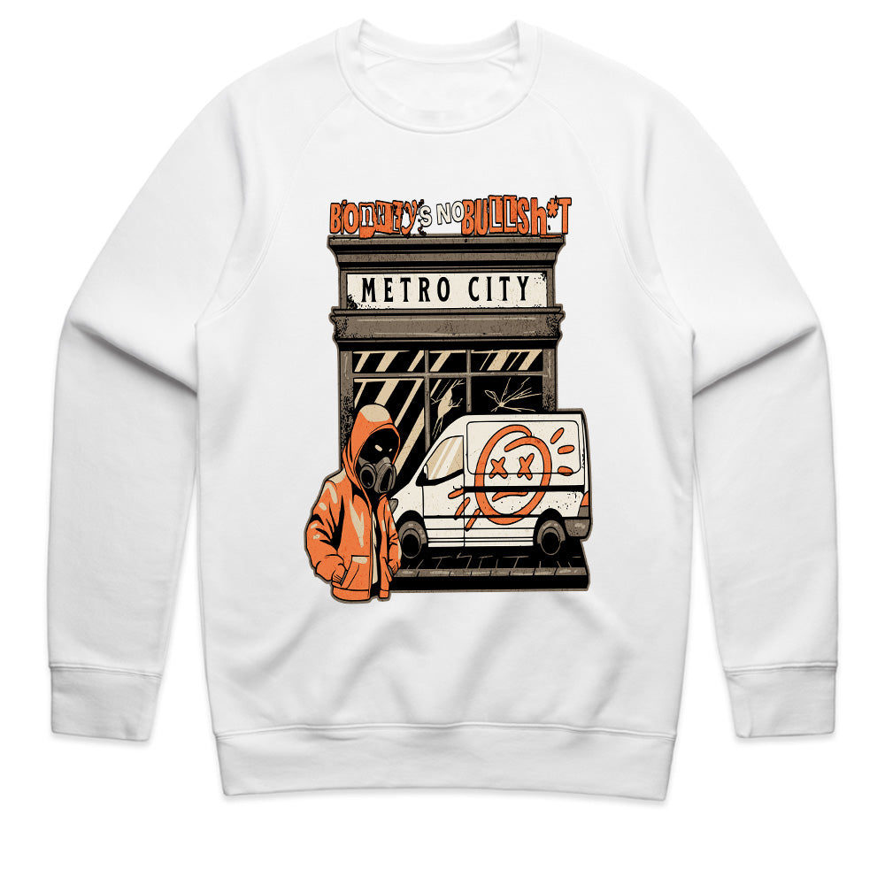 Metro City Rebels: No Bullsh*t Streetwear Tee