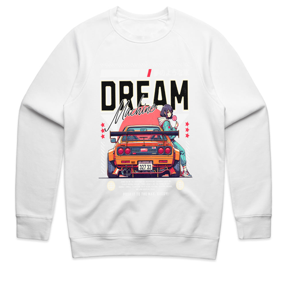 Dream Machine: Retro Racer Streetwear Tee
