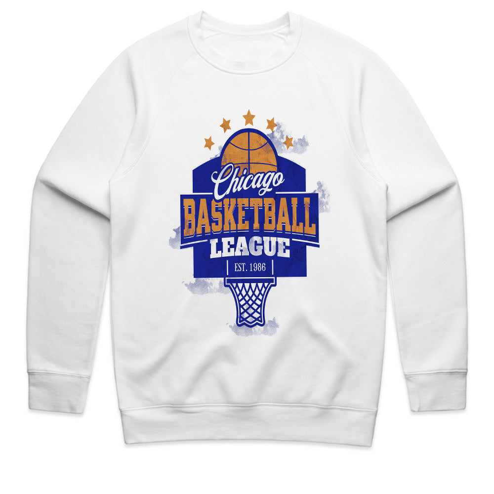 Windy City Hoops: Chicago Basketball League Tee