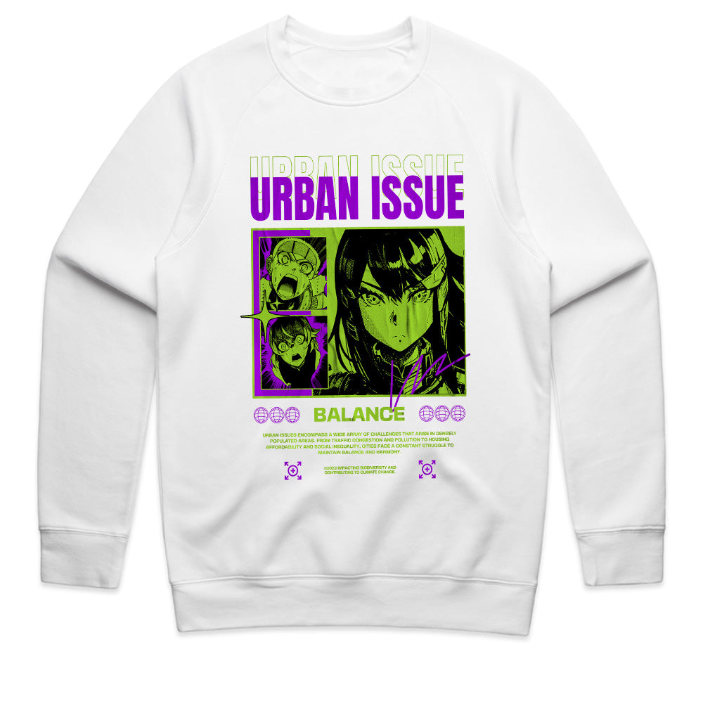 Urban Issue: Neon Anime Balance Tee