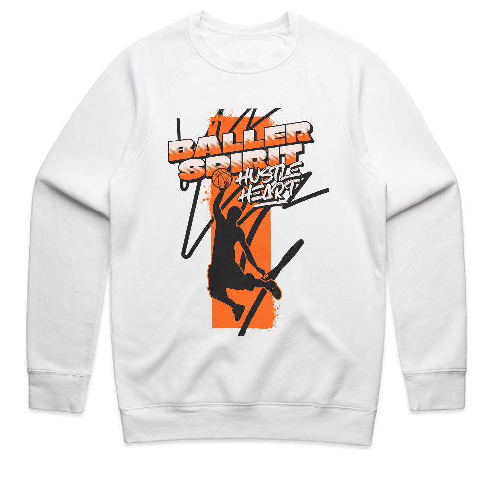 Baller Spirit: Hustle & Heart Dunk Tee