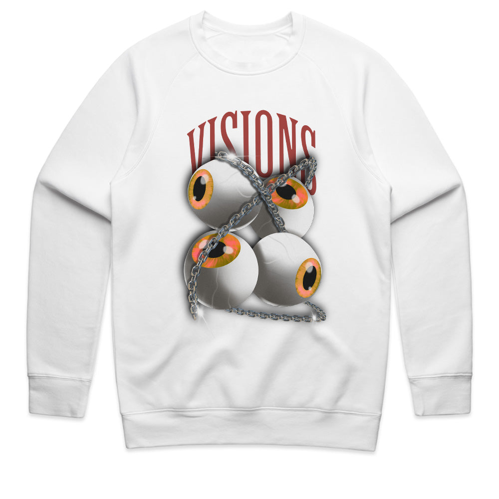 Chained Visions: Eyeball Matrix Tee