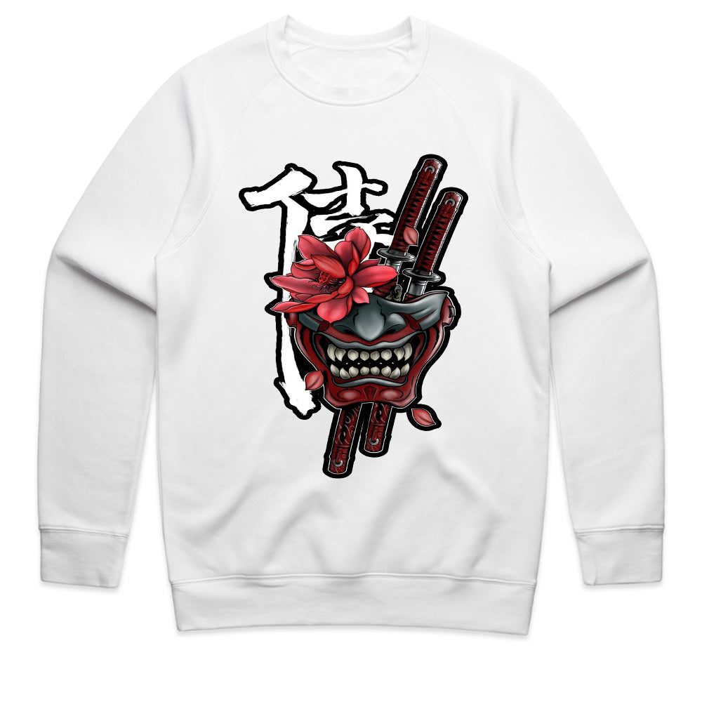 Samurai Oni: Blade & Blossom Tee