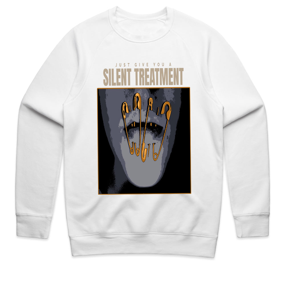 Silent Treatment: Locked Lips Statement Tee