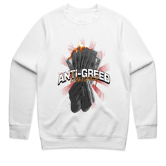 Burn the Greed: Anti-Greed Democracy Tee
