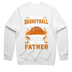 Hoops & Heart: Best Basketball Dad Tee