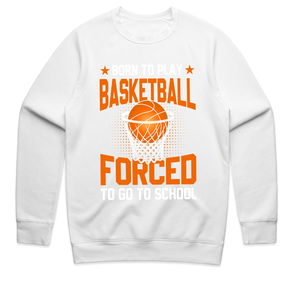 Hoops First: Born to Play Basketball Tee