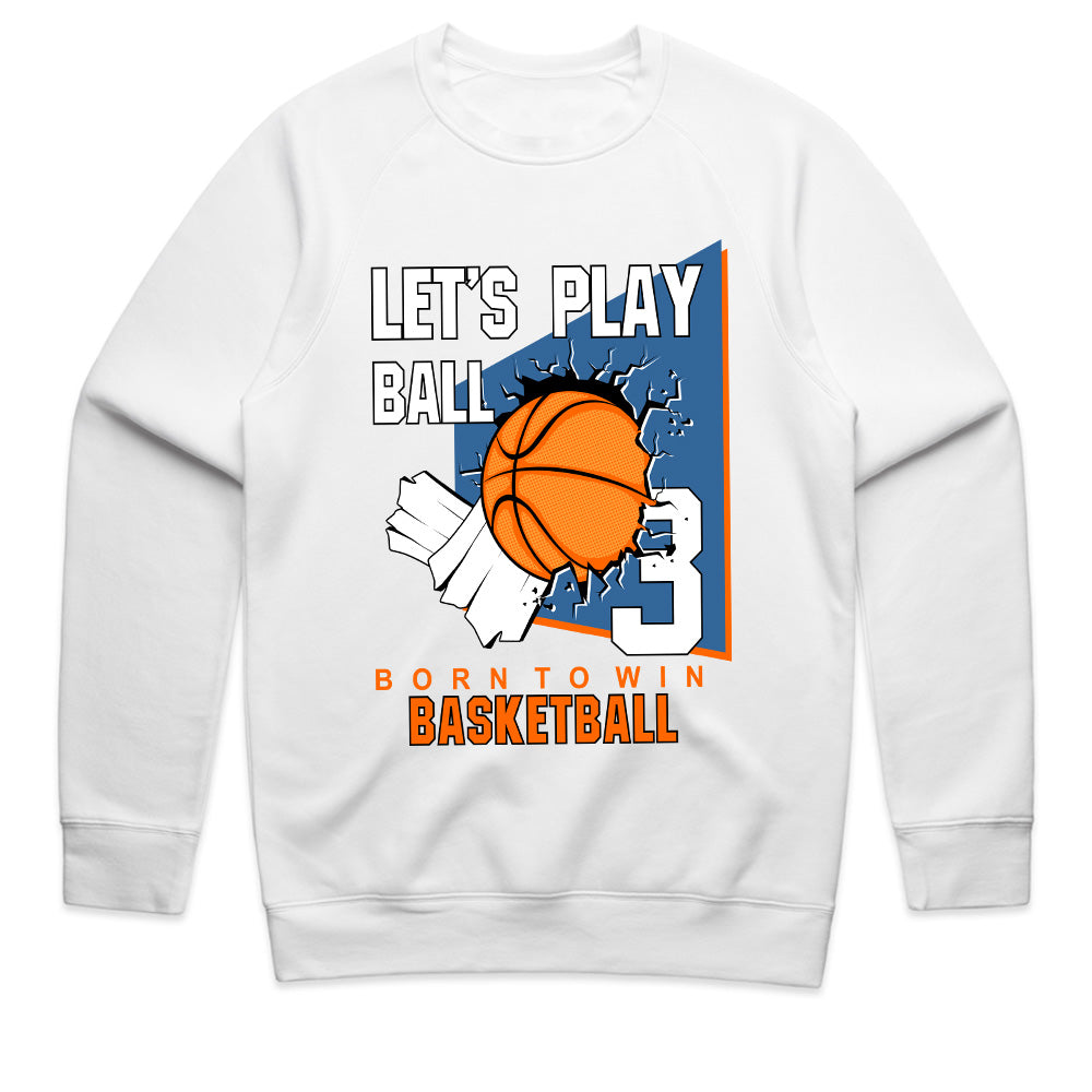 Born to Win: Let’s Play Ball Basketball Tee