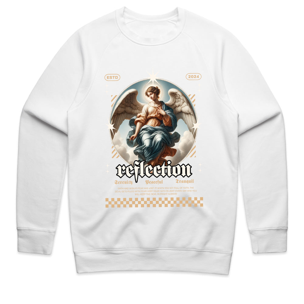 Celestial Serenity: Reflection Angel Tee