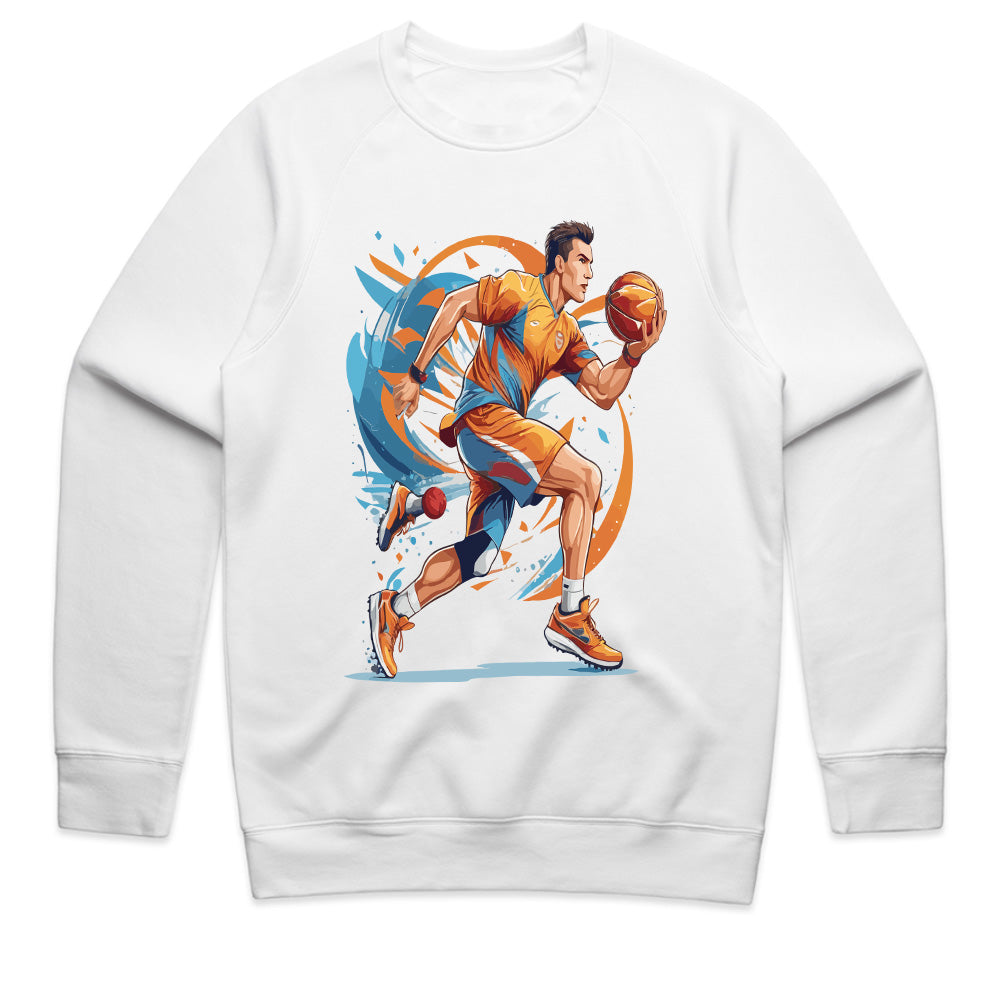 Full Court Surge: Dynamic Basketball Drive Tee