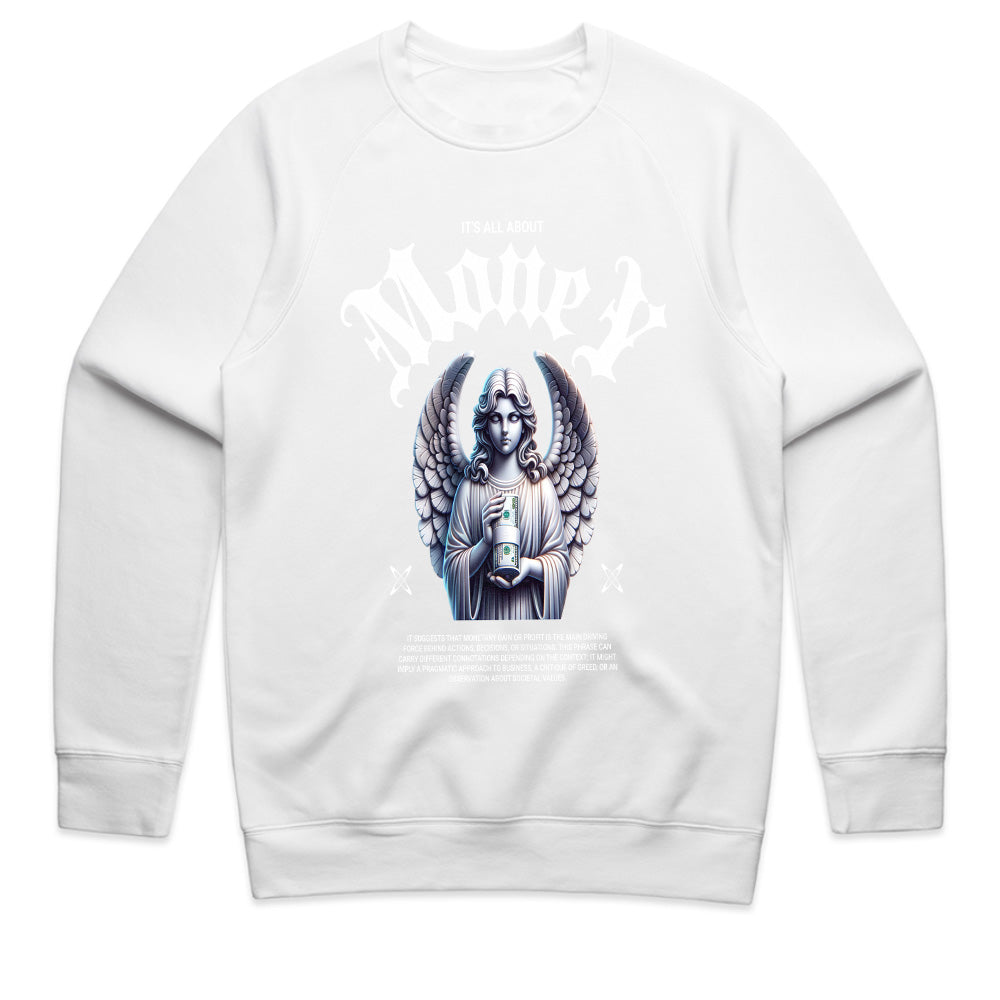 Heavenly Hustle: It’s All About Money Angel Tee