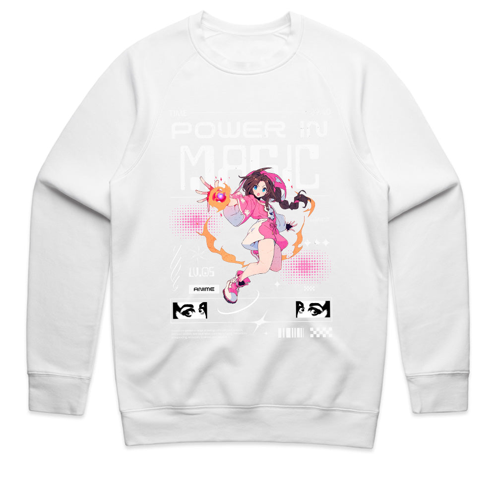 Arcane Pulse: Anime Magic Power Tee
