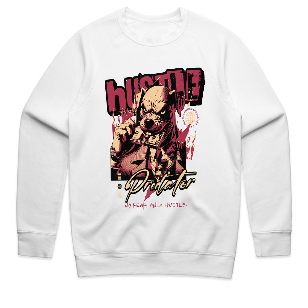Hustle Predator: No Fear, Only Grind Tee