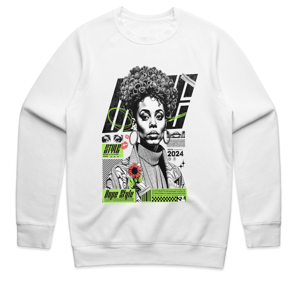 Dope Visionary: Neon Retro Queen Tee