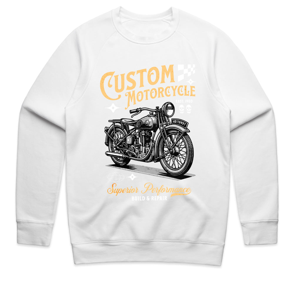 Vintage Torque: Custom Motorcycle Heritage Tee