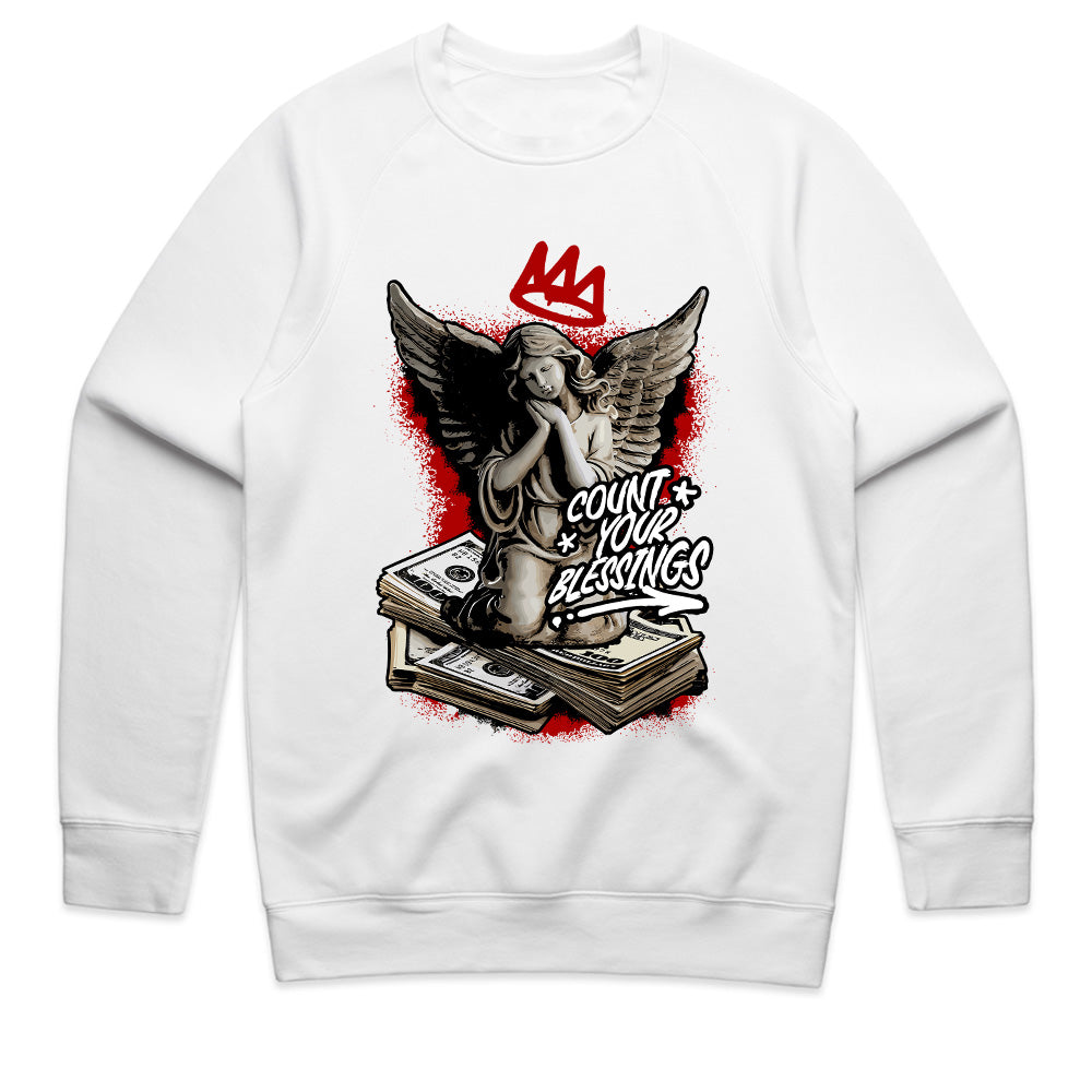 Blessed Hustler: Count Your Blessings Angel Tee