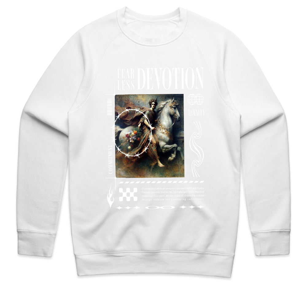 Fearless Devotion: Renaissance Warrior Streetwear Tee