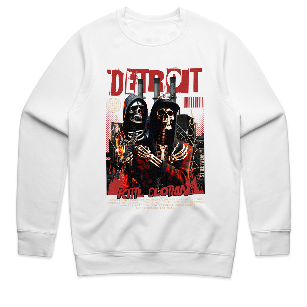 Detroit Rebirth Skeletons Tee