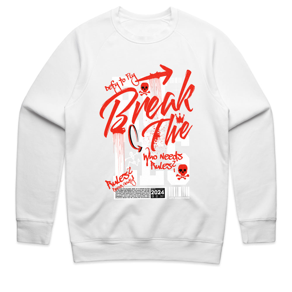 Anarchist Spirit: Break the Rules Graffiti Tee