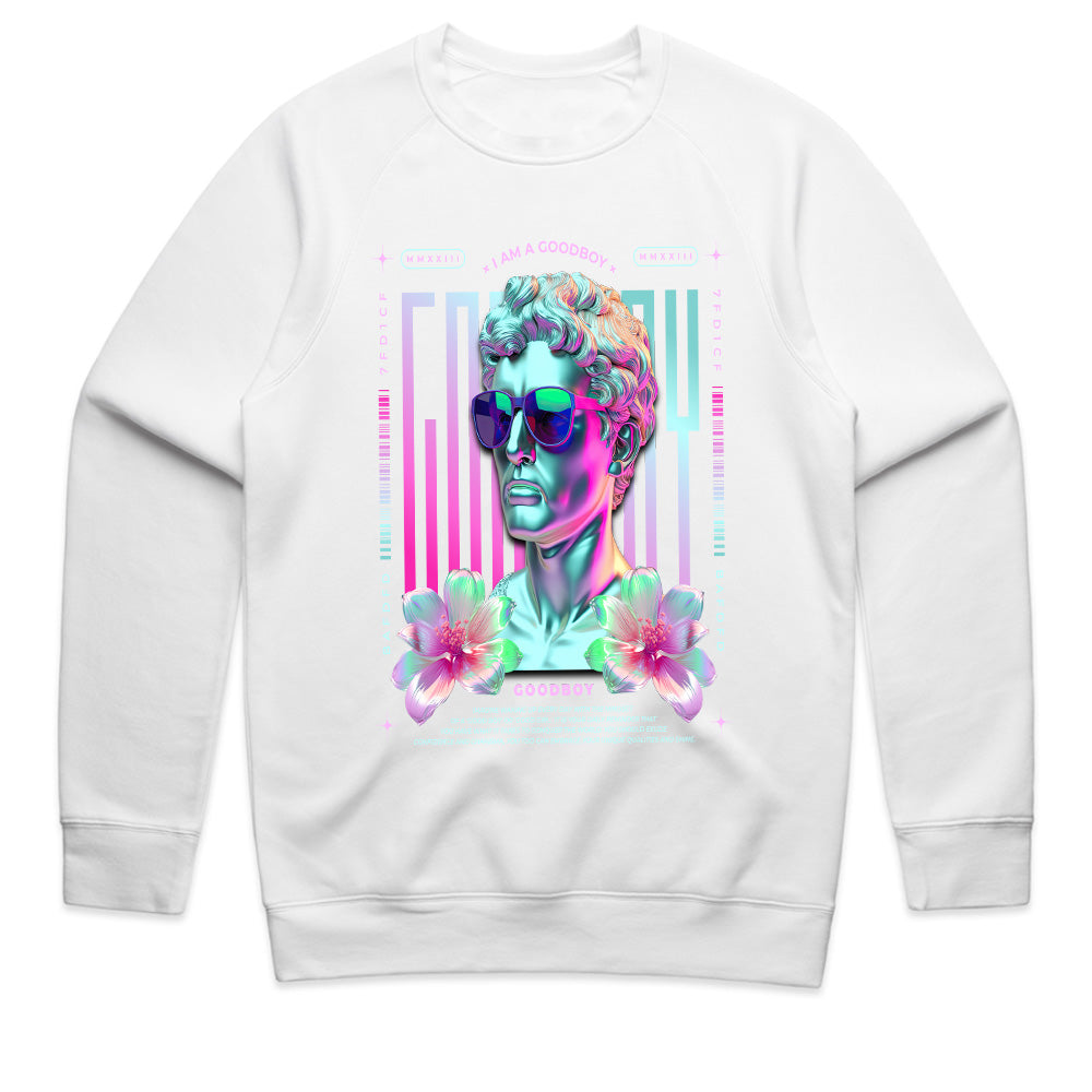 Vaporwave Virtuoso: Neon Goodboy Tee