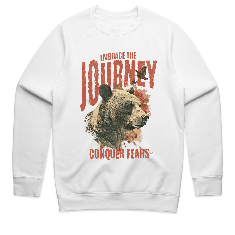 Fearless Trail: Embrace the Journey Bear Tee