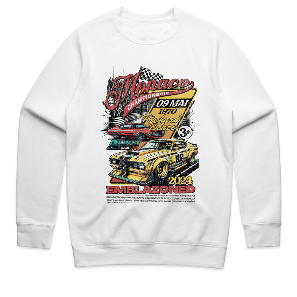 Retro Racer: Monaco Championship Legends Tee
