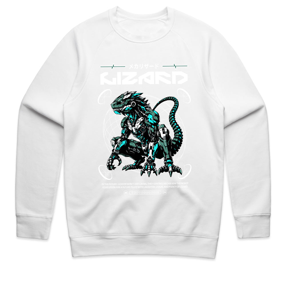 Mecha Lizard: Neon Evolution Tee