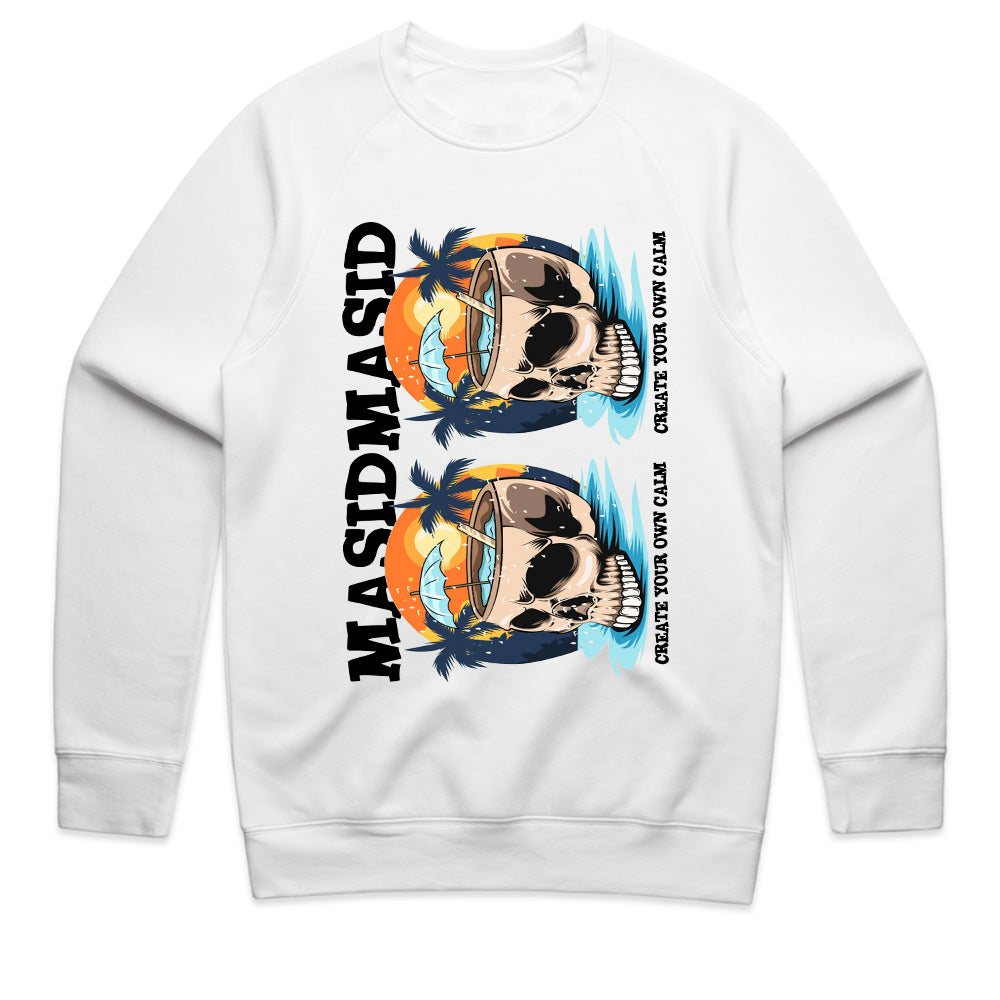 Island Skull Vibes - Chill to the Bone Tee