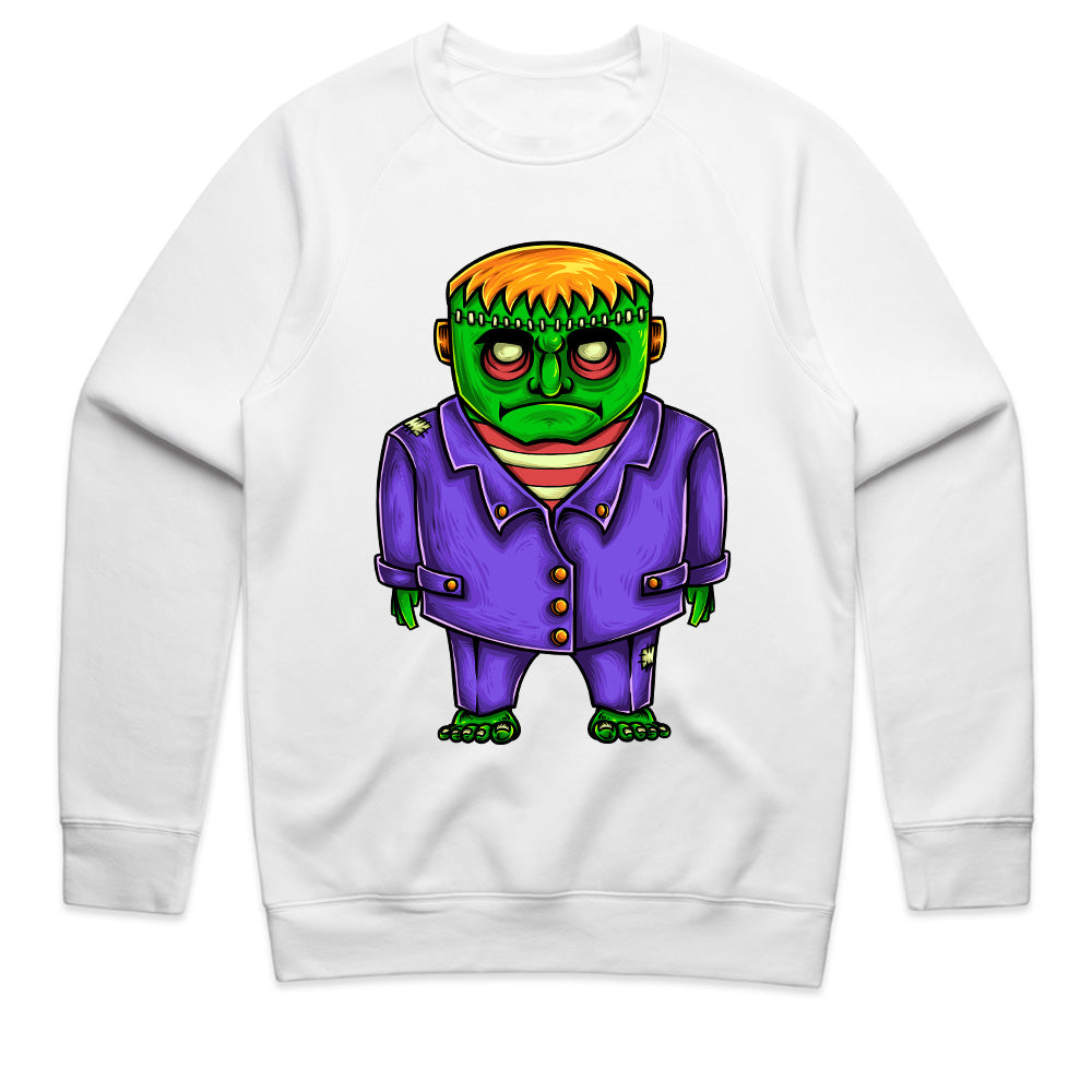 Lil Monster Mood: Cartoon Frankenstein Tee