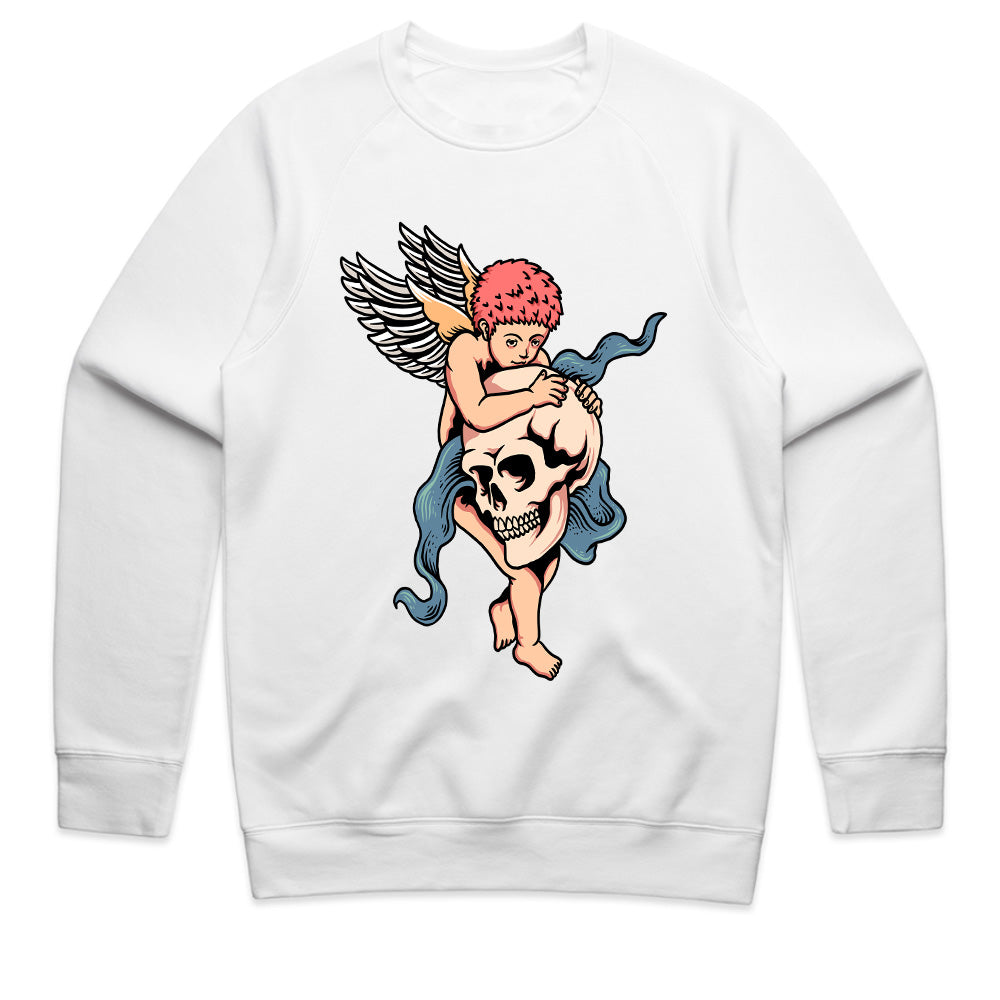 Angel of Mortality: Life & Death Contrast Tee