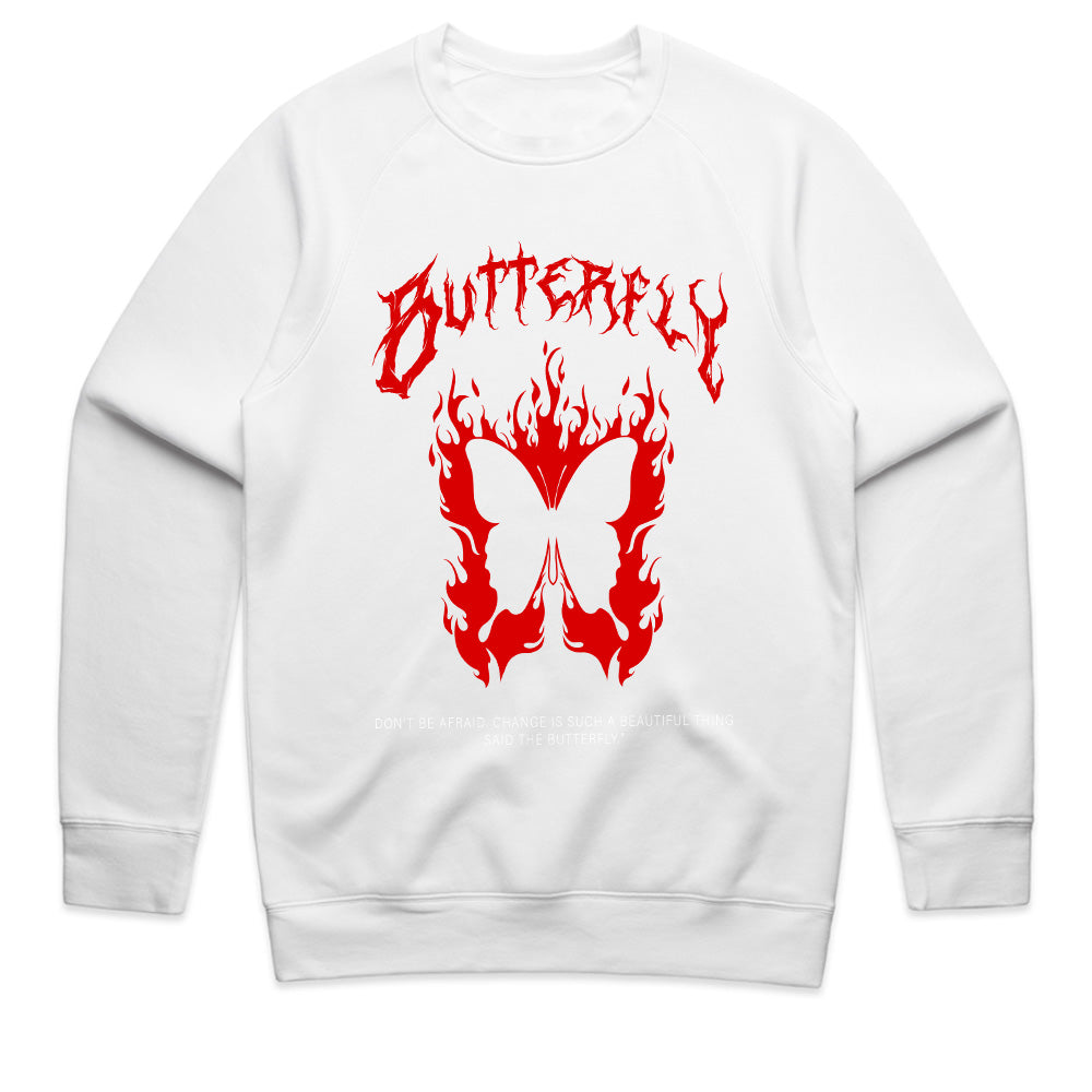 Flaming Metamorphosis: Butterfly of Change Tee