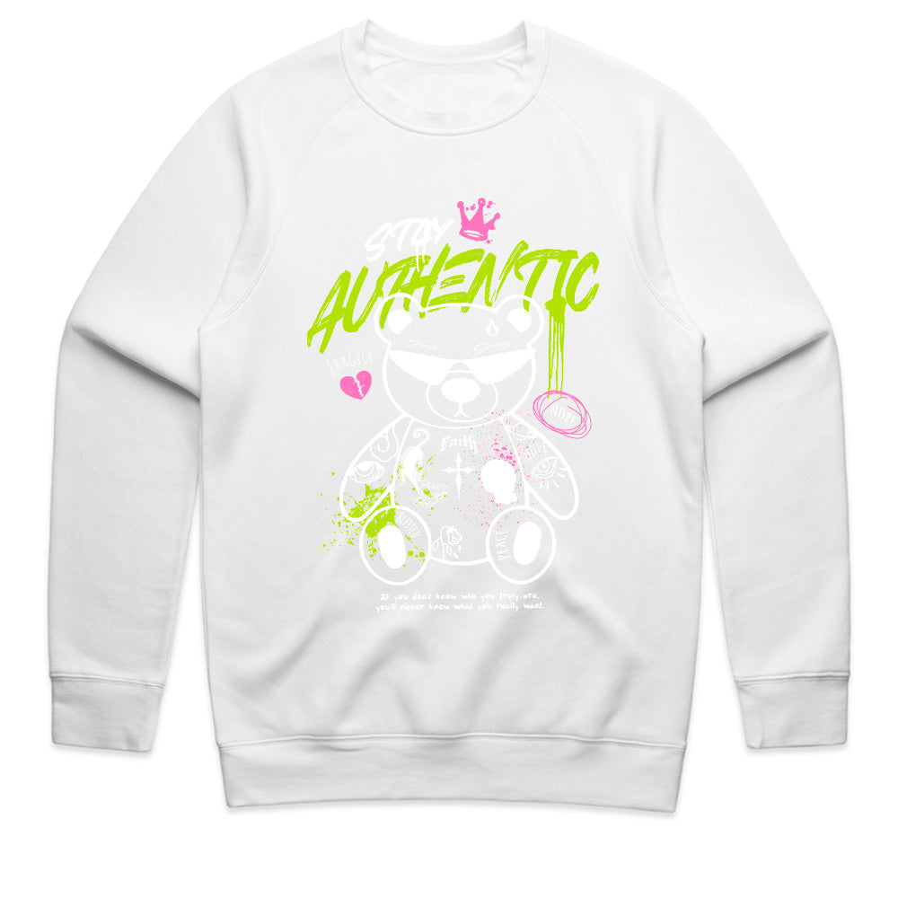 STAY AUTHENTIC: Graffiti Bear Expression Tee