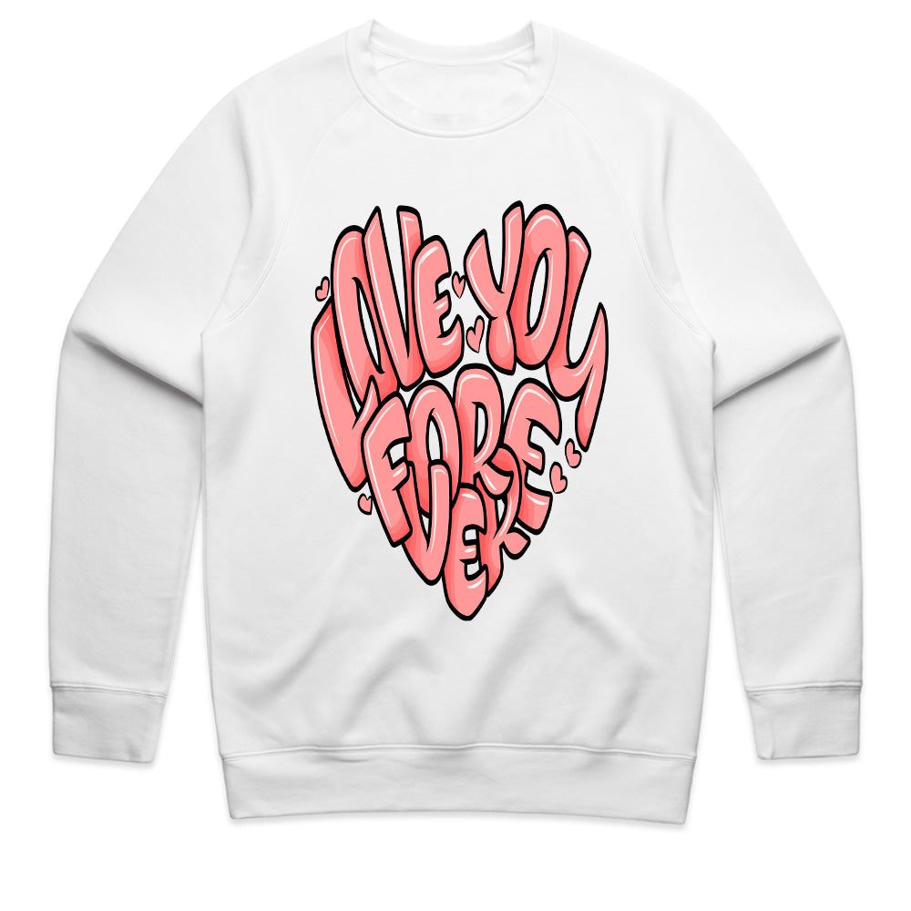 Forever Love: Heartbeat Lettering Tee