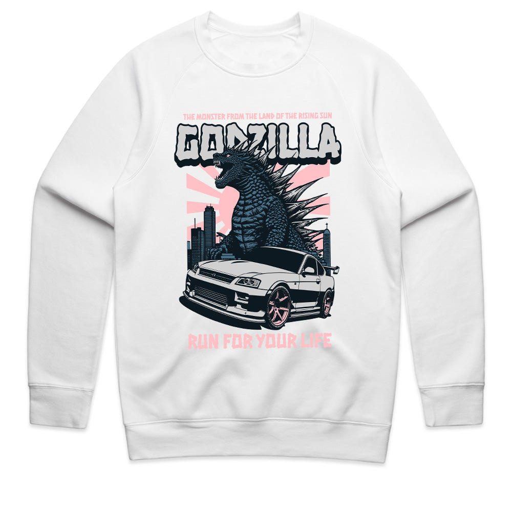 Kaiju Racer: Godzilla Skyline Fury Tee