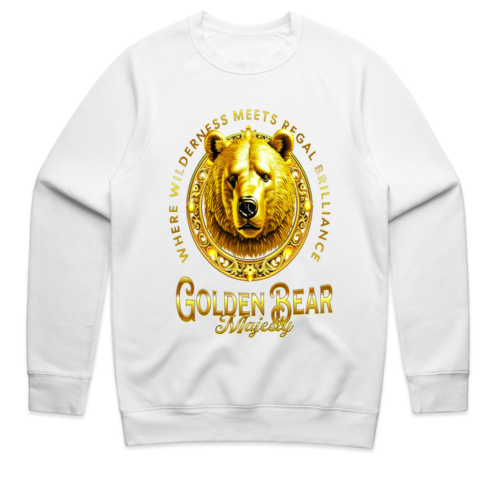 Regal Roar: Golden Bear Majesty Tee