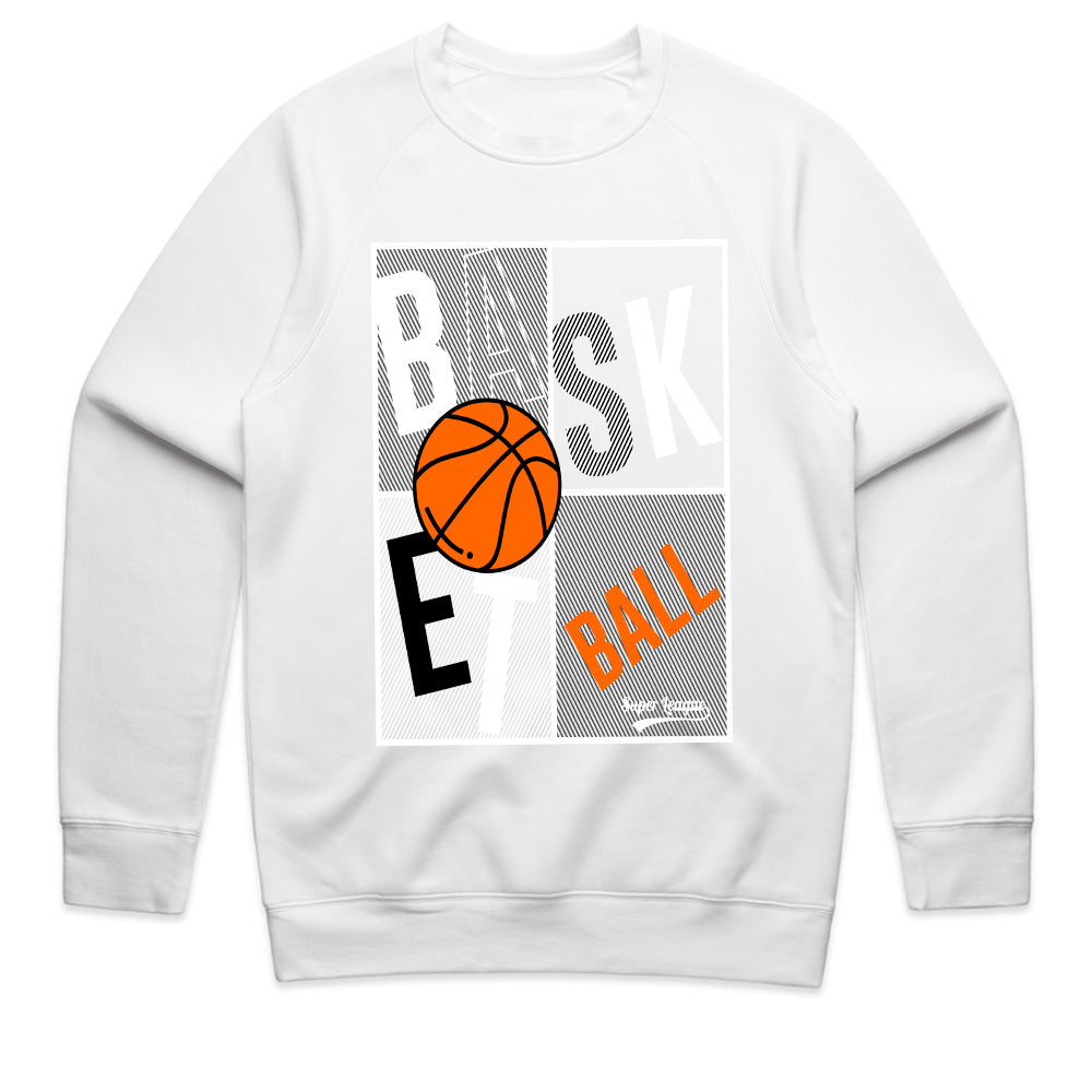 Hoop Hustle: Retro Graphic Basketball Tee