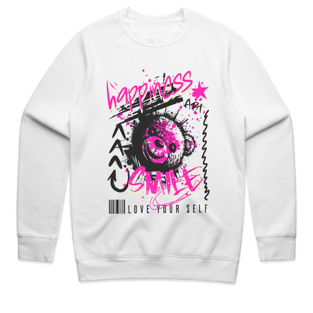 Electric Smile: Neon Happiness Street Tee