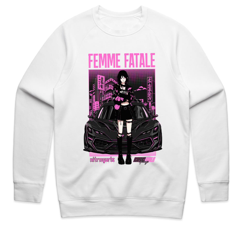 Neo Noir Racer: Femme Fatale Nitro Tee