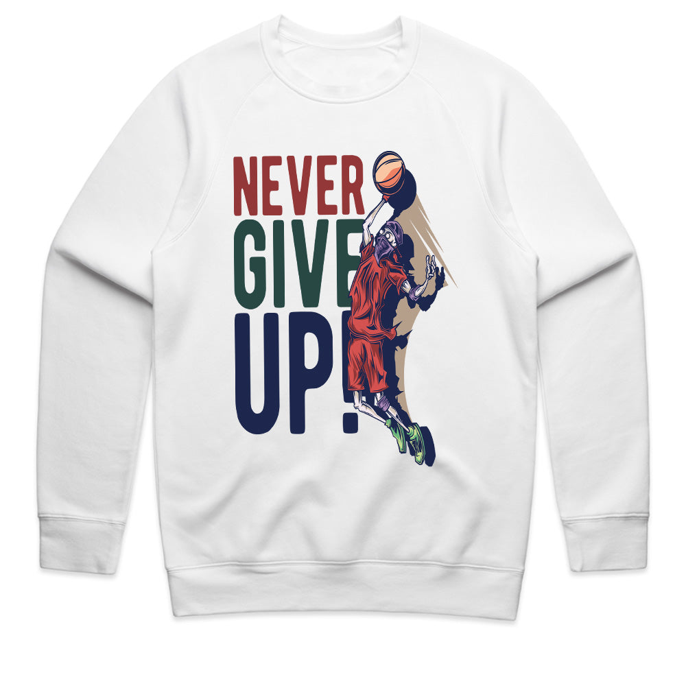Never Give Up “Sky Dunker” Tee